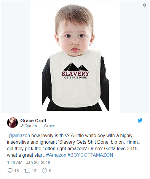 繼H&M之后，亞馬遜也攤上事兒了！這次是涉嫌支持奴隸制……
