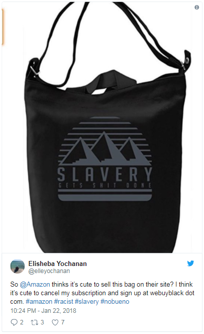 繼H&M之后，亞馬遜也攤上事兒了！這次是涉嫌支持奴隸制……